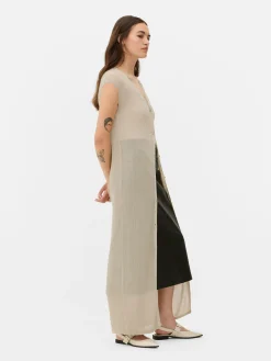 Mujer Primark Jerseys Y Cárdigans|Cárdigan Largo Sin Mangas