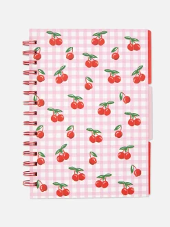 Niños Primark Cuadernos|Cuaderno A5 Con Diseño De Cerezas