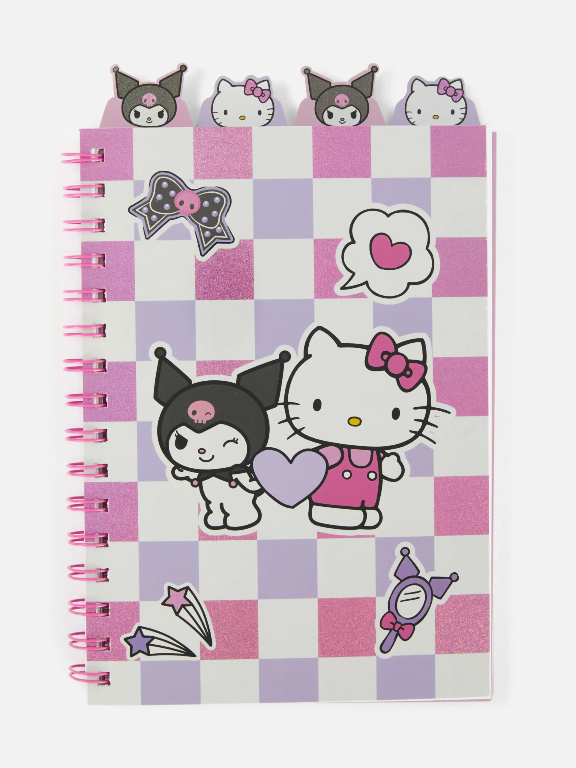 Niños Primark Cuadernos|Cuaderno A5 Con Marcadores De Hello Kitty & Friends