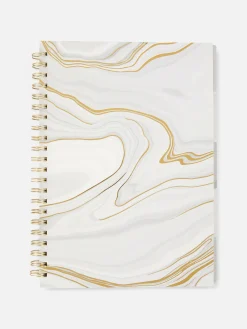 Niños Primark Cuadernos|Cuaderno A4 Efecto Mármol