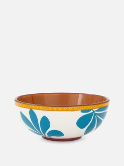 Primark Platos, Fuentes Y Boles|Menaje|Cuenco De Cereales Decorado Con Flores