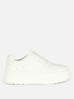 Mujer Primark Calzado Deportivo|Deportivas De Caña Baja De Plataforma Plana