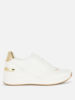 Mujer Primark Calzado Deportivo|Deportivas De Cuña Con Cordones