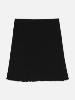 Niños Primark Faldas|Falda Acanalada Con Ribete Ondulado