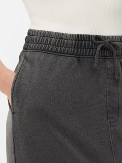 Mujer Primark Faldas|Falda Larga Con Lavado ácido