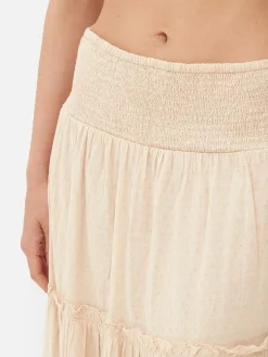 Mujer Primark Faldas|Falda Larga Tipo Prairie De Paula Echevarría