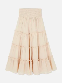 Mujer Primark Faldas|Falda Larga Tipo Prairie De Paula Echevarría