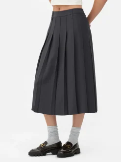 Mujer Primark Faldas|Falda Midi Plisada De Rita Ora