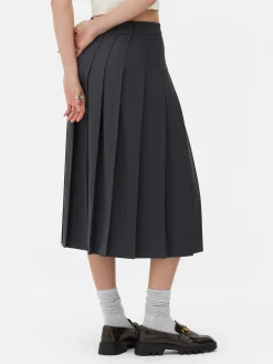 Mujer Primark Faldas|Falda Midi Plisada De Rita Ora