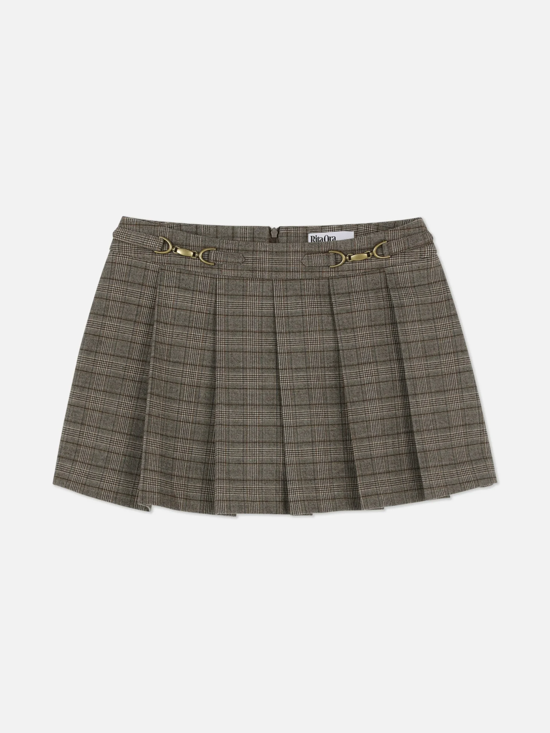 Mujer Primark Pantalones Cortos|Faldas|Falda Pantalón Corta A Cuadros De Rita Ora