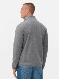 Hombre Primark Abrigos Y Chaquetas|Forro Polar Con Cremallera Y Cuello Chimenea