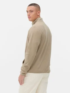 Hombre Primark Abrigos Y Chaquetas|Forro Polar Con Cremallera Y Cuello Chimenea