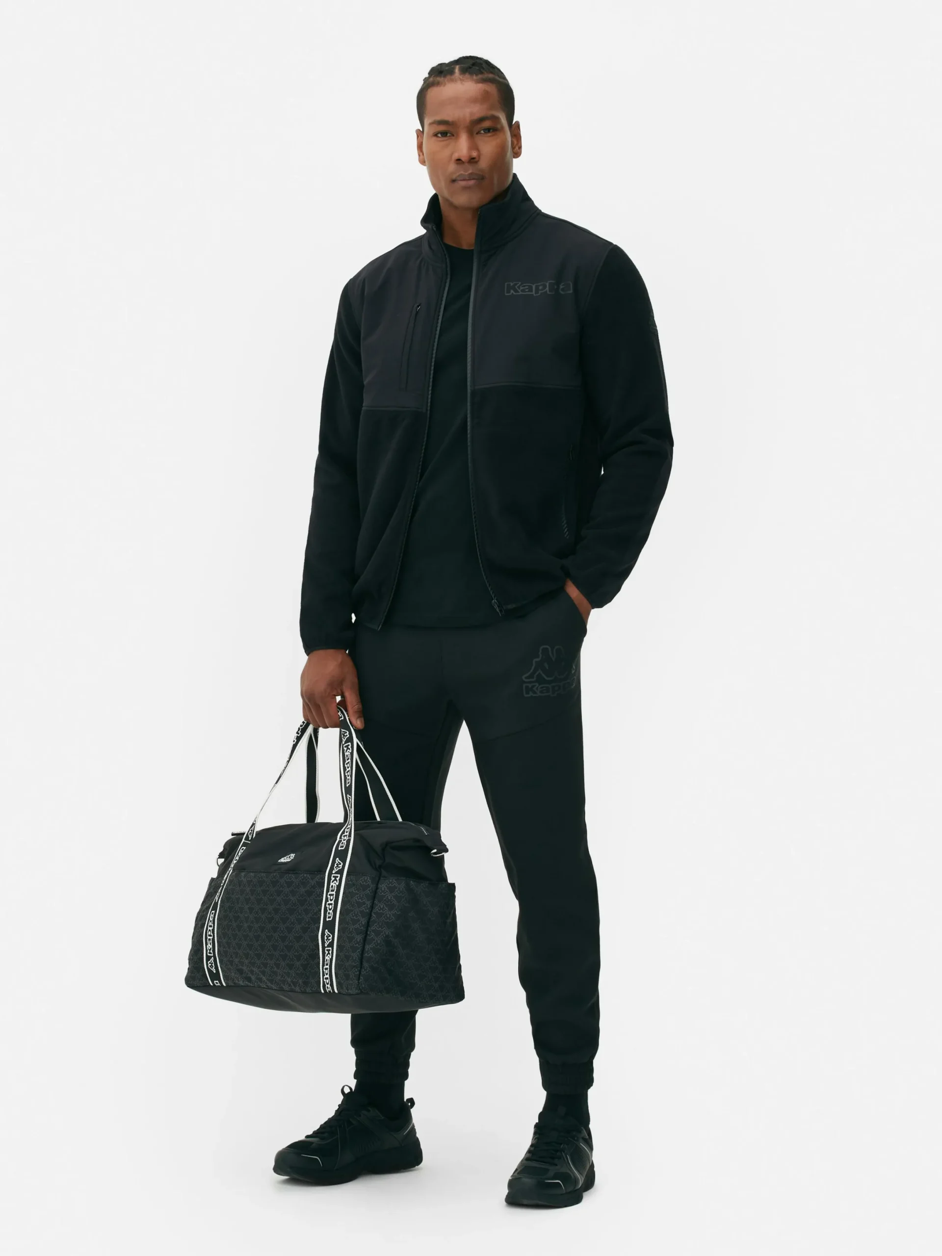 Hombre Primark Ropa Deportiva|Abrigos Y Chaquetas|Forro Polar Con Cremallera De Kappa X