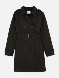 Mujer Primark Abrigos Y Chaquetas|Gabardina Clásica De Doble Botonadura