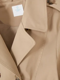 Mujer Primark Abrigos Y Chaquetas|Gabardina Clásica De Doble Botonadura