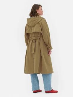 Mujer Primark Abrigos Y Chaquetas|Gabardina Con Capucha De Rita Ora