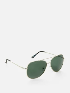 Hombre Primark Gafas De Sol|Gafas De Sol De Alambre Con Cristales Tintados