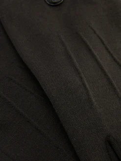 Mujer Primark Gorros, Sombreros, Guantes Y Bufandas|Guantes De Punto Roma Con Ribete De Piel Sintética