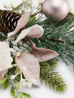 Primark Plantas Y Flores Artificiales|Guirnalda Navideña Sintética