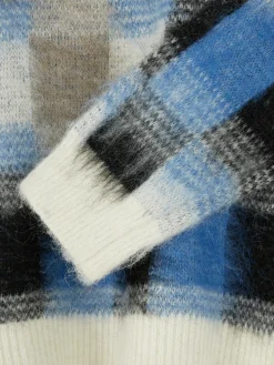 Mujer Primark Jerseys Y Cárdigans|Jersey A Cuadros Con Acabado Cepillado De Rita Ora