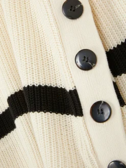 Mujer Primark Jerseys Y Cárdigans|Jersey A Rayas Con Detalle De Botones