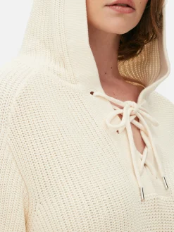 Mujer Primark Jerseys Y Cárdigans|Jersey Con Capucha Y Frente Enrejado