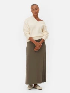 Mujer Primark Jerseys Y Cárdigans|Jersey Con Cuello De Pico