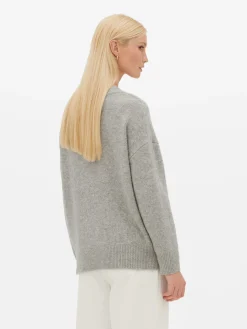 Mujer Primark Jerseys Y Cárdigans|Jersey Con Cuello De Pico