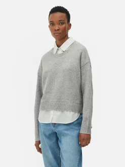 Mujer Primark Jerseys Y Cárdigans|Jersey Con Cuello Dos En Uno