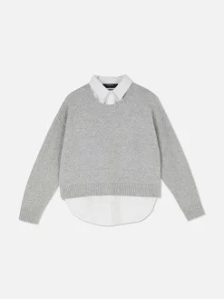 Mujer Primark Jerseys Y Cárdigans|Jersey Con Cuello Dos En Uno