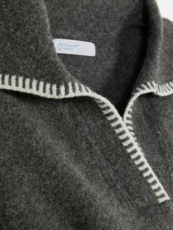 Mujer Primark Jerseys Y Cárdigans|Jersey Con Cuello Pespunteado