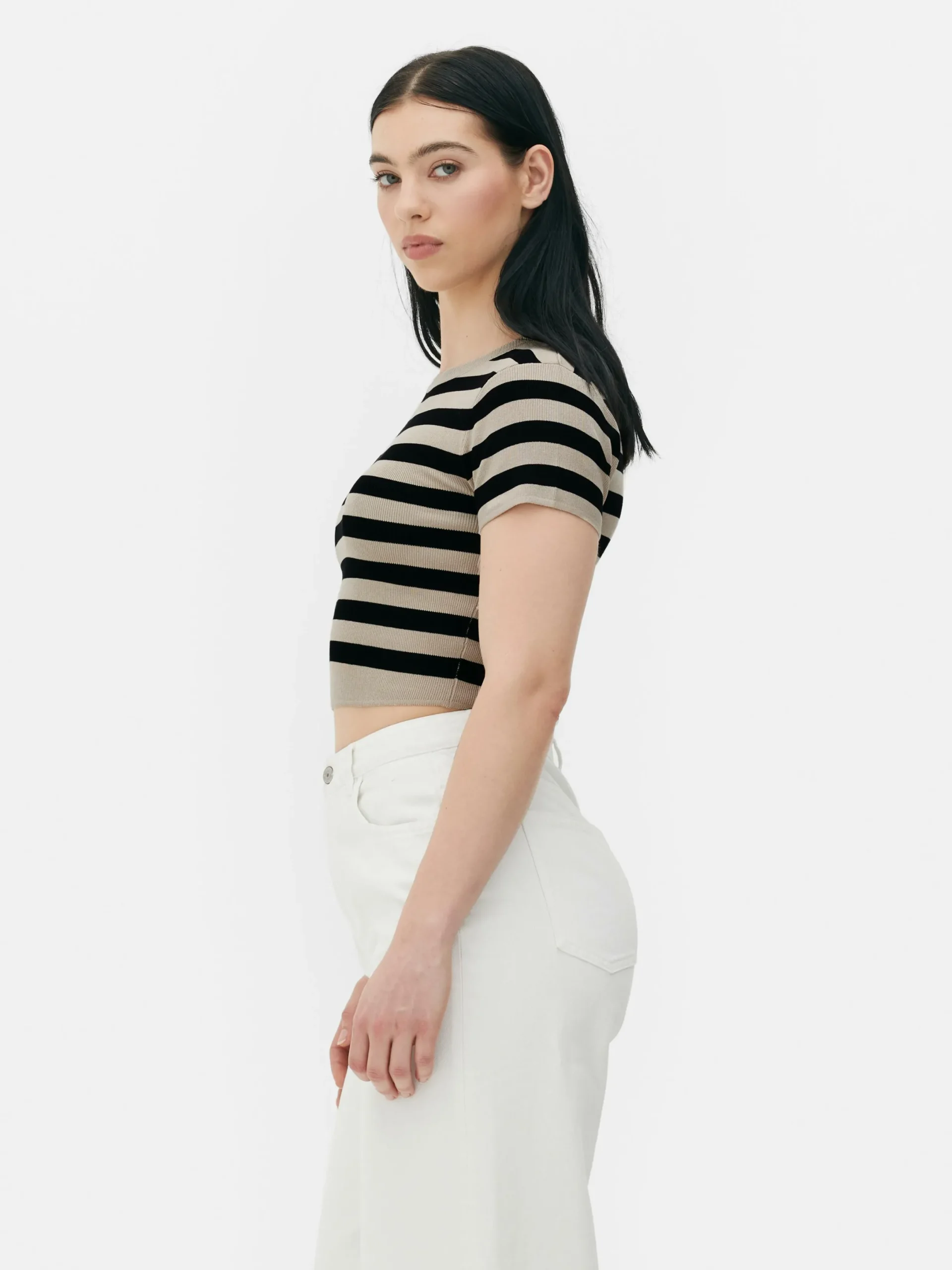 Mujer Primark Jerseys Y Cárdigans|Jersey Corto De Manga Corta