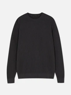 Hombre Primark Jerseys Y Cárdigans|Jersey De Cuello Redondo En Punto Esterilla