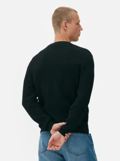 Hombre Primark Jerseys Y Cárdigans|Jersey De Cuello Redondo En Punto Esterilla