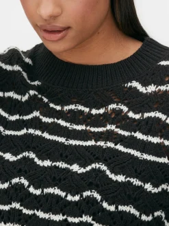 Mujer Primark Jerseys Y Cárdigans|Jersey De Cuello Redondo Y Punto Abierto