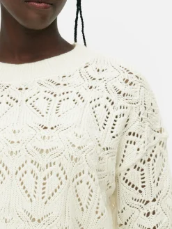 Mujer Primark Jerseys Y Cárdigans|Jersey De Cuello Redondo Y Punto Abierto