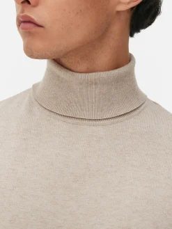 Hombre Primark Jerseys Y Cárdigans|Jersey De Cuello Vuelto En Tejido De Punto Fino