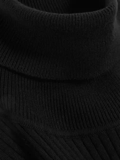 Mujer Primark Jerseys Y Cárdigans|Jersey De Punto Acanalado Y Cuello Vuelto