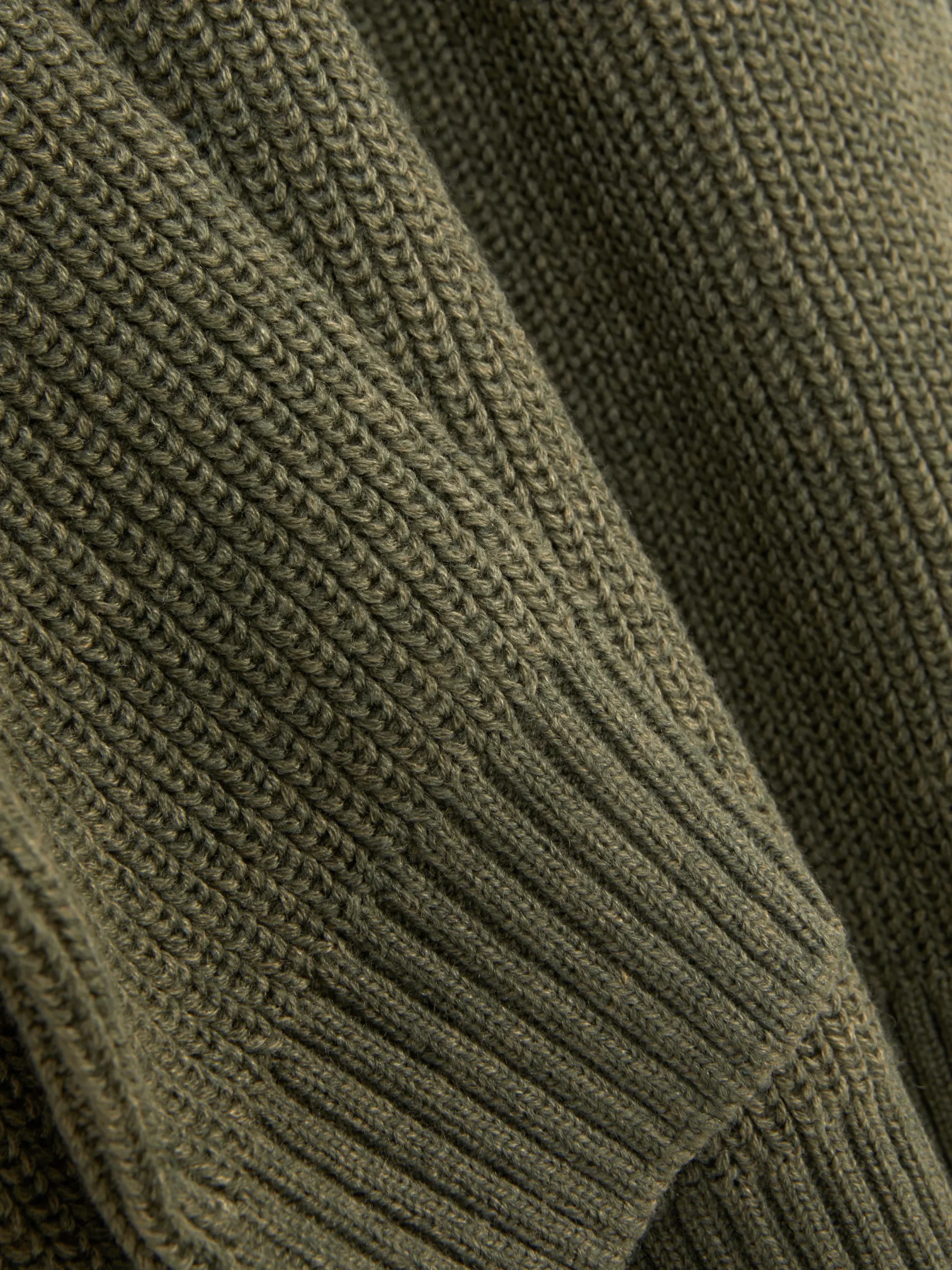 Hombre Primark Jerseys Y Cárdigans|Jersey De Punto Acanalado Con Media Cremallera