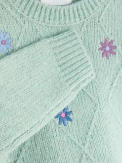 Niños Primark Jerseys Y Cárdigans|Jersey De Punto Bordado Con Flores