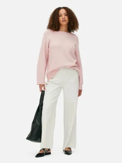 Mujer Primark Jerseys Y Cárdigans|Jersey De Punto Con Puños Ajustados