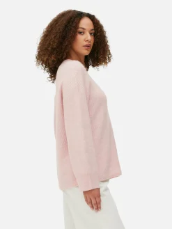 Mujer Primark Jerseys Y Cárdigans|Jersey De Punto Con Puños Ajustados