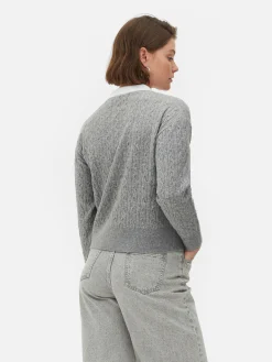 Mujer Primark Jerseys Y Cárdigans|Jersey De Punto De Ochos Con Cuello