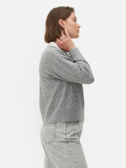 Mujer Primark Jerseys Y Cárdigans|Jersey De Punto De Ochos Con Cuello