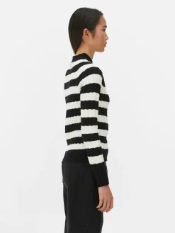 Mujer Primark Jerseys Y Cárdigans|Jersey De Punto De Ochos De Cuello Alto