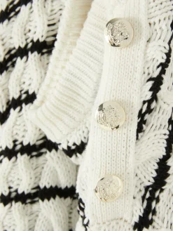 Mujer Primark Jerseys Y Cárdigans|Jersey De Punto De Ochos A Rayas