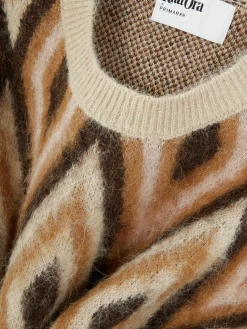 Mujer Primark Jerseys Y Cárdigans|Jersey De Punto De Rombos De Rita Ora