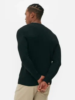 Hombre Primark Jerseys Y Cárdigans|Jersey De Punto Fino Y Cuello Redondo