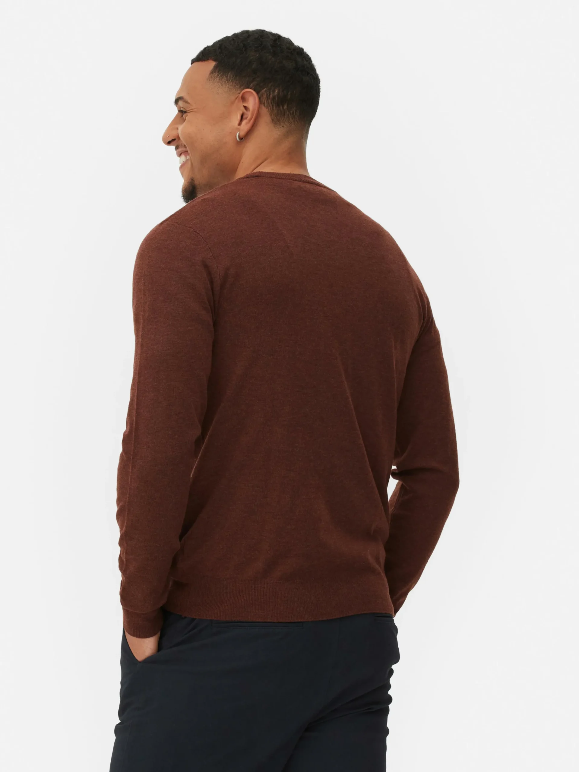 Hombre Primark Jerseys Y Cárdigans|Jersey De Punto Fino Y Cuello Redondo