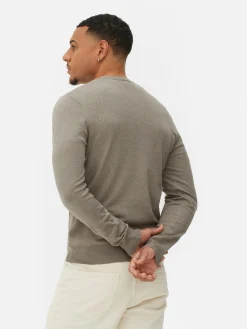 Hombre Primark Jerseys Y Cárdigans|Jersey De Punto Fino Y Cuello Redondo